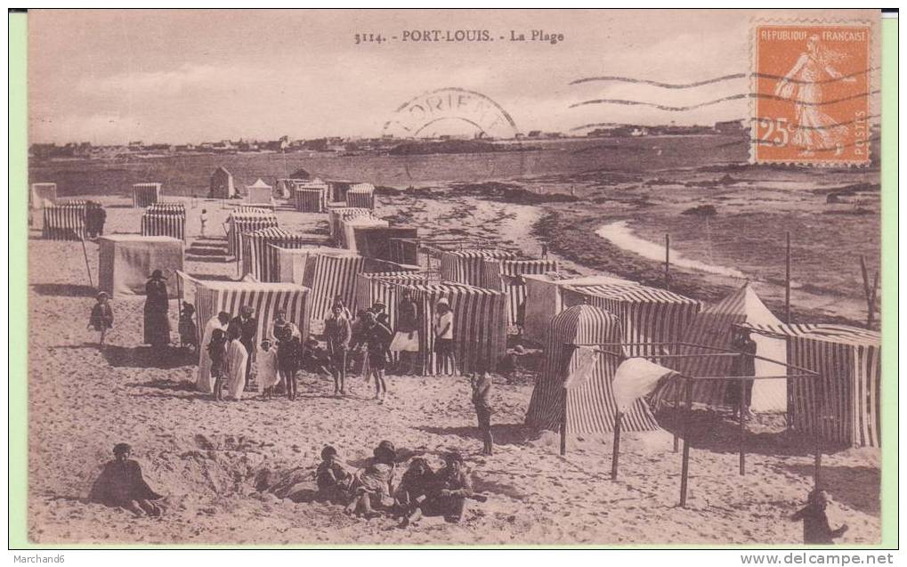 MORBIHAN.PORT LOUIS.LA PLAGE - Port Louis