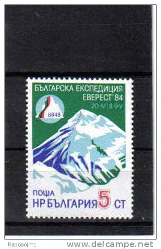 Bulgaria 1984, Alpinismo. - Nuevos