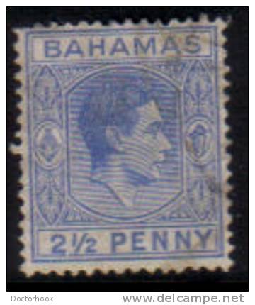 BAHAMAS   Scott #  104  F-VF USED - 1859-1963 Colonie Britannique