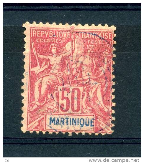 Martinique  :  Yv  41  (o)     ,   N2 - Gebraucht