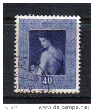 SS407 - LIECHTENSTEIN , 50 R. Andrea Del Sarto N. 270  Usato - Used Stamps