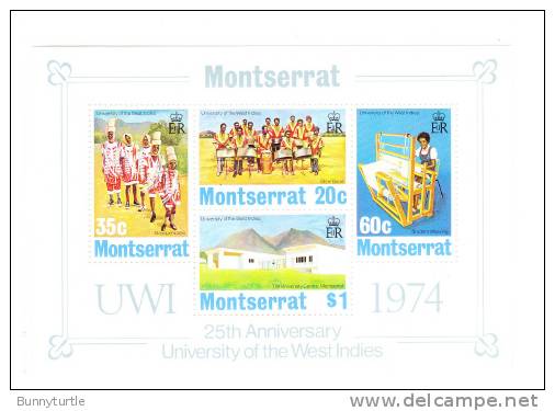Montserrat 1974 University Of The West Indies S/S MNH - Montserrat