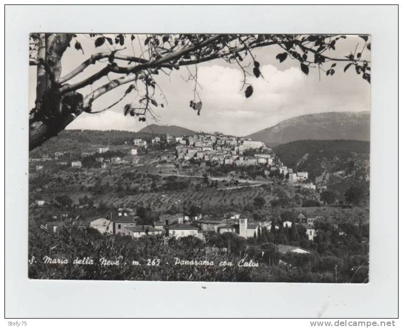 S.Maria Della Neve-Terni-panorama Con Calvi - Terni