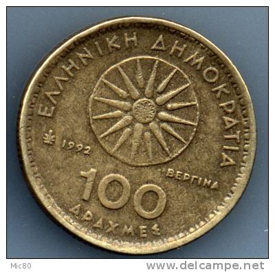 Grèce 100 Drachmes 1992 Ttb+ - Grecia