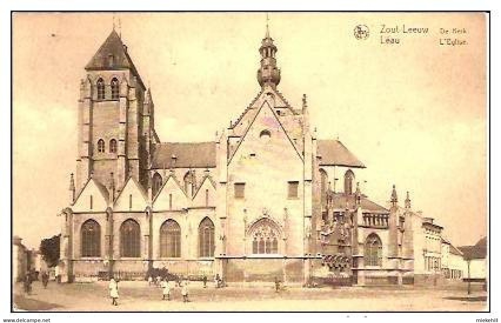 ZOUTLEEUW-LEAU-L'EGLISE-DE KERK - Zoutleeuw