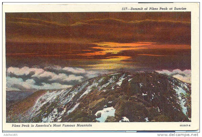 Pike´s Peak, America´s Most Famous Mountain (berg, Montagne) - Altri & Non Classificati