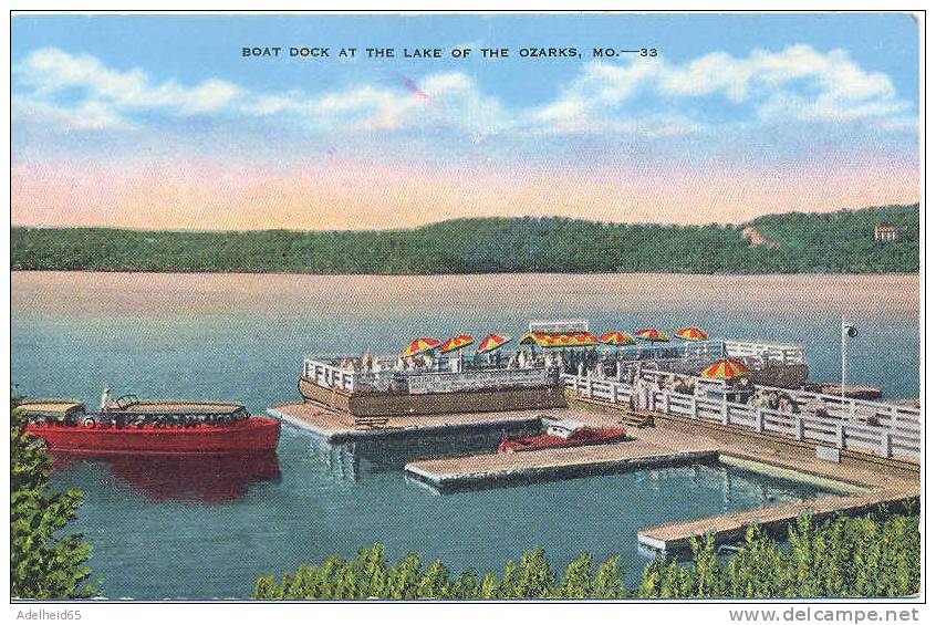 Boat Dock At The Lake Of The Ozarks, MO - Otros & Sin Clasificación