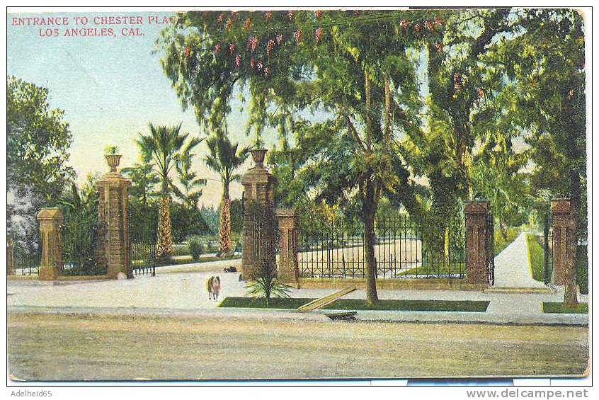 Entrance To Chester Place, Los Angeles - Los Angeles