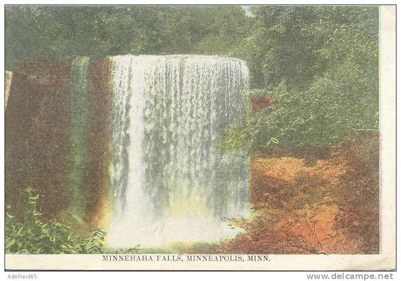 Ca 1900 Minnehaha Falls, Minneapolis, Watervallen, Chutes, Undivided Back, Dos Non Divisé - Andere & Zonder Classificatie