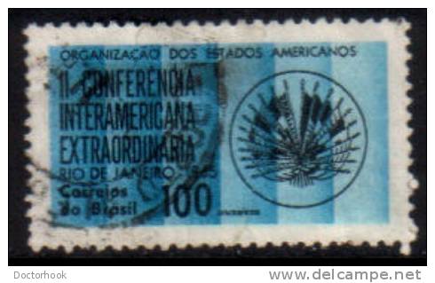 BRAZIL   Scott #  1013  VF USED - Gebraucht