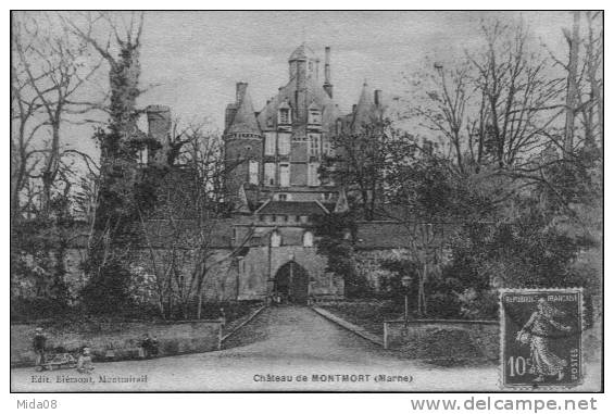 51.MONTMORT.   LE CHATEAU. - Montmort Lucy