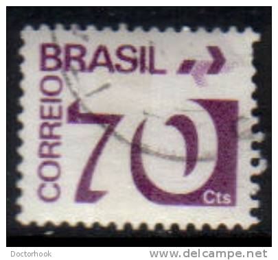 BRAZIL   Scott #  1256  VF USED - Usati