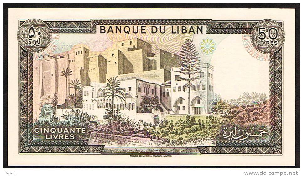 50 Livres   "LIBAN"     P65    UNC  Ro5 - Líbano