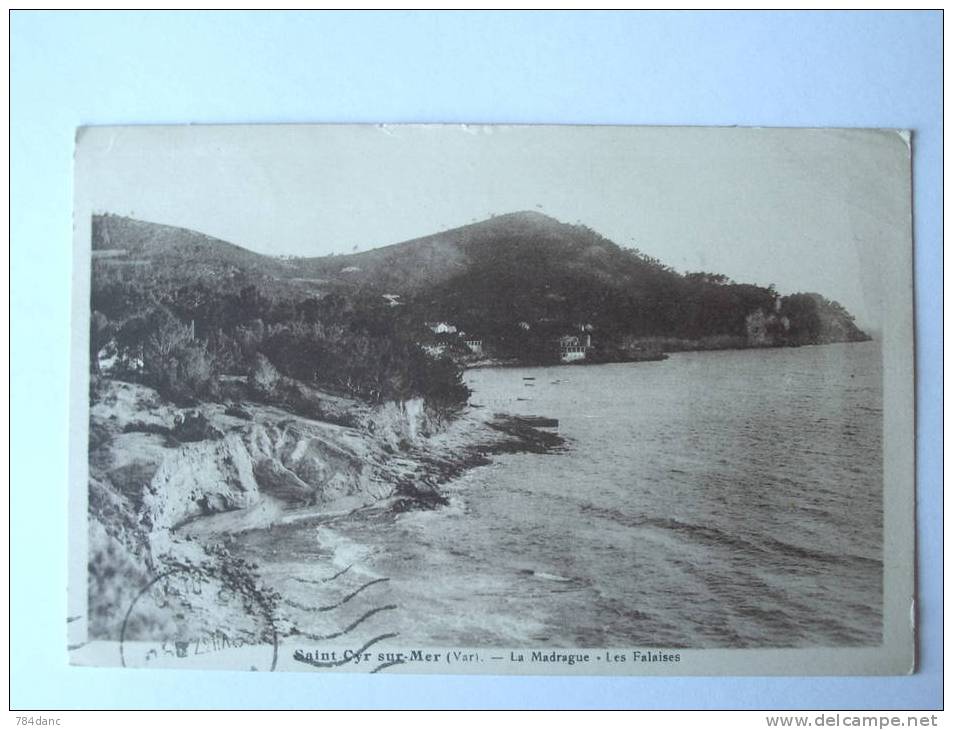 ST CYR Sur Mer - LA MADRAGUE  - Les Falaises - Saint-Cyr-sur-Mer