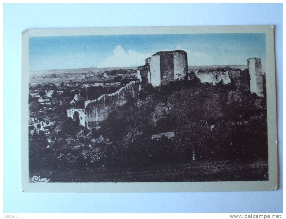 Montoire Sur Le Loir -Les  Ruines Du Chateau - Montoire-sur-le-Loir