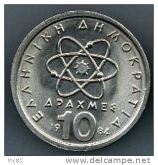 Grèce 10 Drachmes 1984 Sup - Grèce