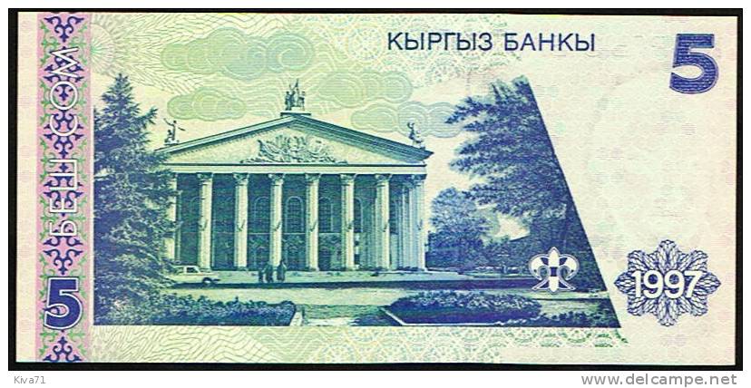 5 Com "KIRGHIZISTAN"     1997   UNC   Ro 37 - Kyrgyzstan