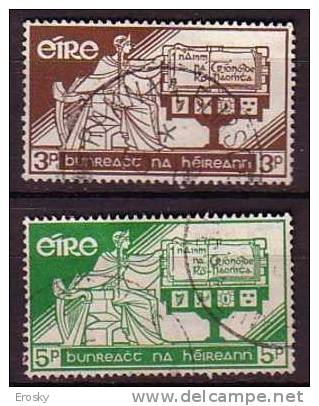 Q0222 - IRLANDE IRELAND Yv N°140/41 - Used Stamps