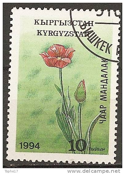 W - Kirghizstan - 1994 - Y&T 34 Oblitéré - Kirghizistan