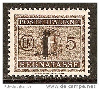 ITALIA REPUBBLICA SOCIALE - Sassone Segnatasse # 60 - (**) - Postage Due