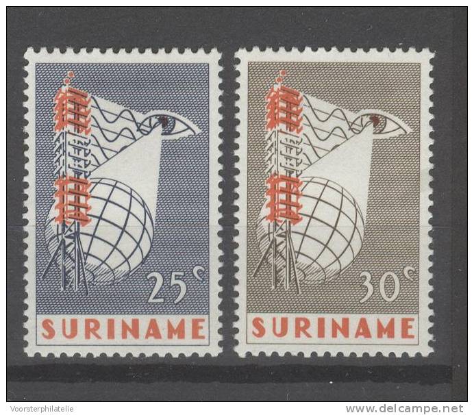 SURINAME 1966 NVPH 460-61 - Surinam ... - 1975
