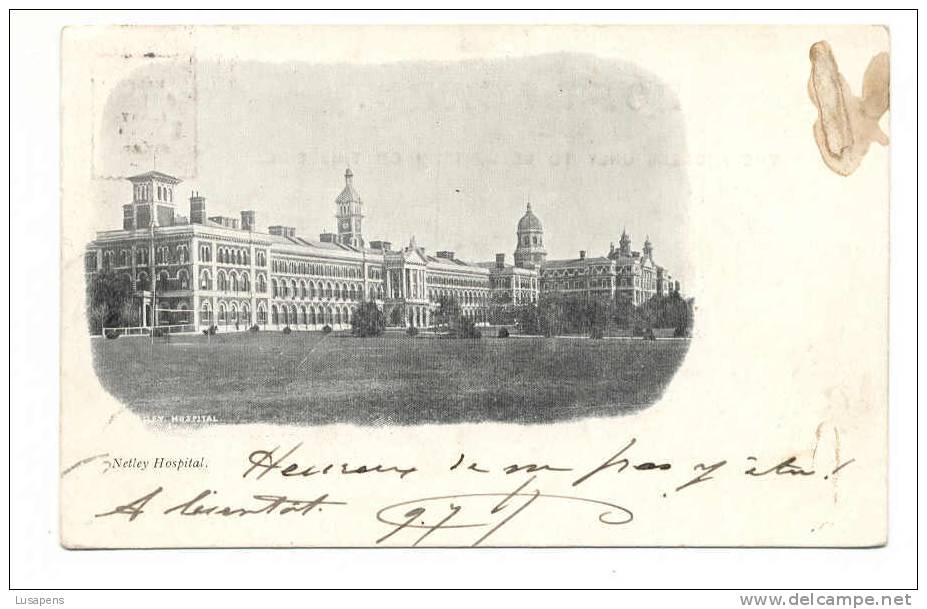 OLD FOREIGN 1887 -  UNITED KINGDOM - ENGLAND  - NETLEY HOSPITAL - Altri & Non Classificati