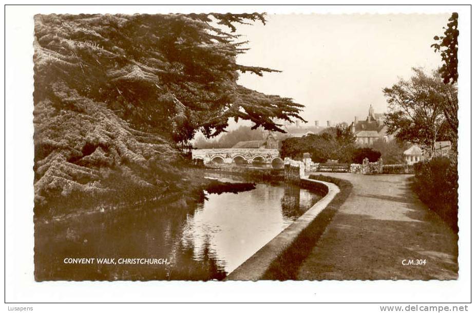 OLD FOREIGN 1893 -  UNITED KINGDOM - ENGLAND  - Christchurch, Convent Walk - Sonstige & Ohne Zuordnung