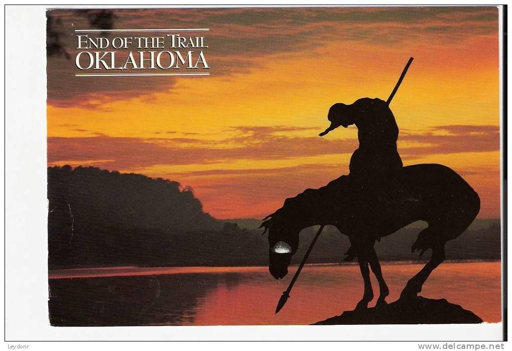 End Of The Trail - Oklahoma - The End Of The Trail For The 67 Tribes Of Indians Represented In Oklahoma - Indianer