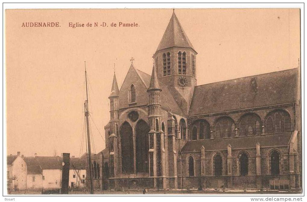 CPA Belgique Audenarde-Eglise De N.D.de Pamele De Vos-Holvoet - Oudenaarde