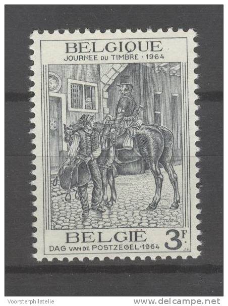 BELGIUM 1964 OBP 1284 DAG VAN DE POSTZEGEL PAARD MNH POSTFRISCH ** NEUF - Ungebraucht