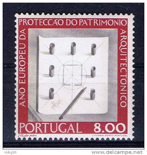 P Portugal 1975 Mi 1300 Europäisches Denkmalschutzjahr - Usati