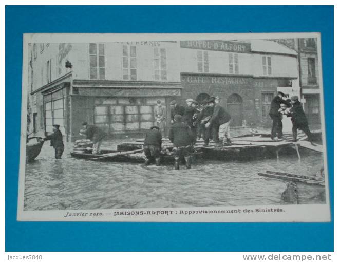 94) Maison-alfort - Hotel D'alfort - Approvisionnement Des Sinistrès 1910 -   - Année  - EDIT - Maisons Alfort
