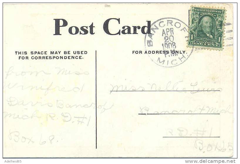 1908 Great Northern Building, Chicago To Bancroft, MI - Other & Unclassified