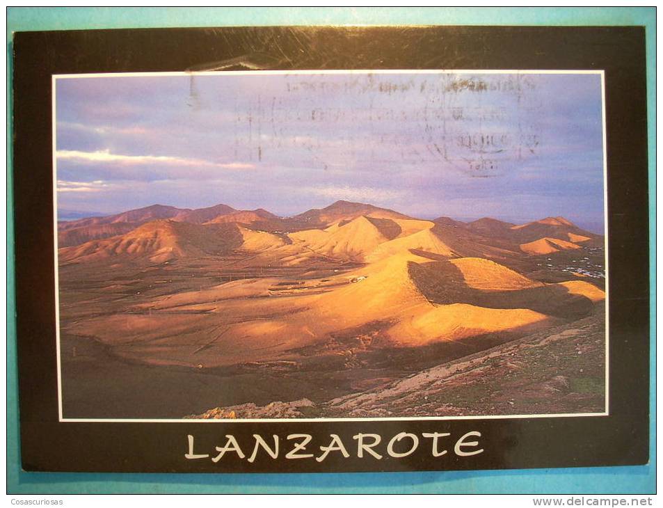 R.4163 CANARIAS LANZAROTE MONTAÑAS DE FUEGO AÑOS 80/90 CIRCULADA MIRA MAS POSTALES DE ESTA CIUDAD EN MI TIENDA - Lanzarote