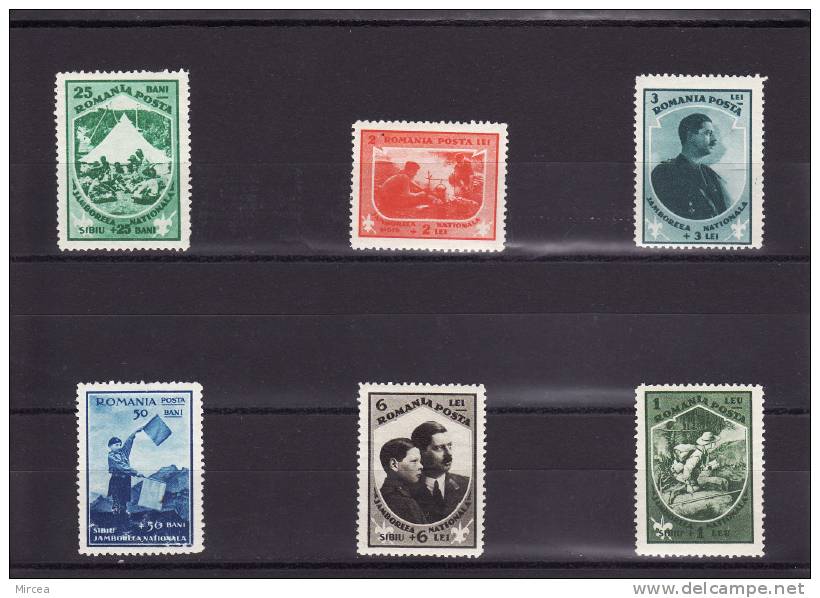 Roumanie Yv.no.440/5 Neufs* - Unused Stamps