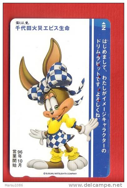 Japan Japon  Telefonkarte Télécarte Phonecard Telefoonkaart  -   Comic Hase - BD