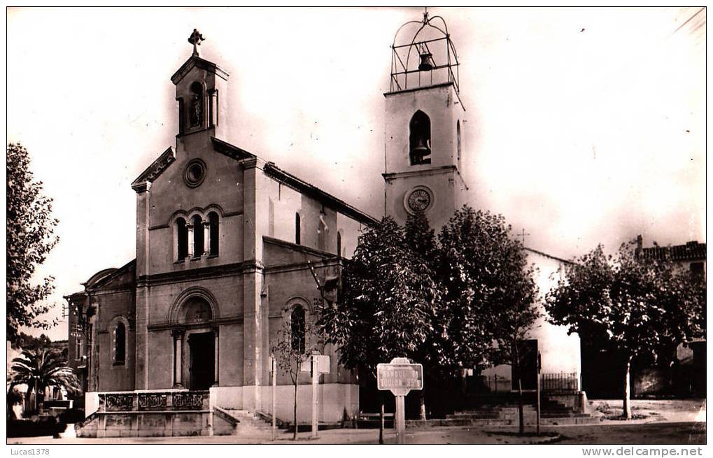 83 / ST CYR LA MADRAGUE / L EGLISE ET LA TOUR DE L HORLOGE - Saint-Cyr-sur-Mer