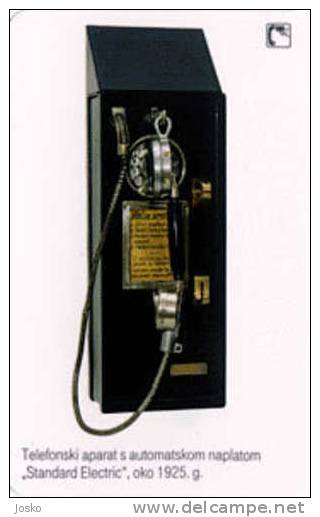 Old Telephone STANDARD ELECTRIC 1925. - 15. Kuna  ( Croatia ) Phone Telephones Phones Teléfono Telefon Telefone Telefoon - Telephones