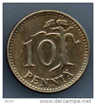 Finlande 10 Pennia 1963 Sup/spl - Finland