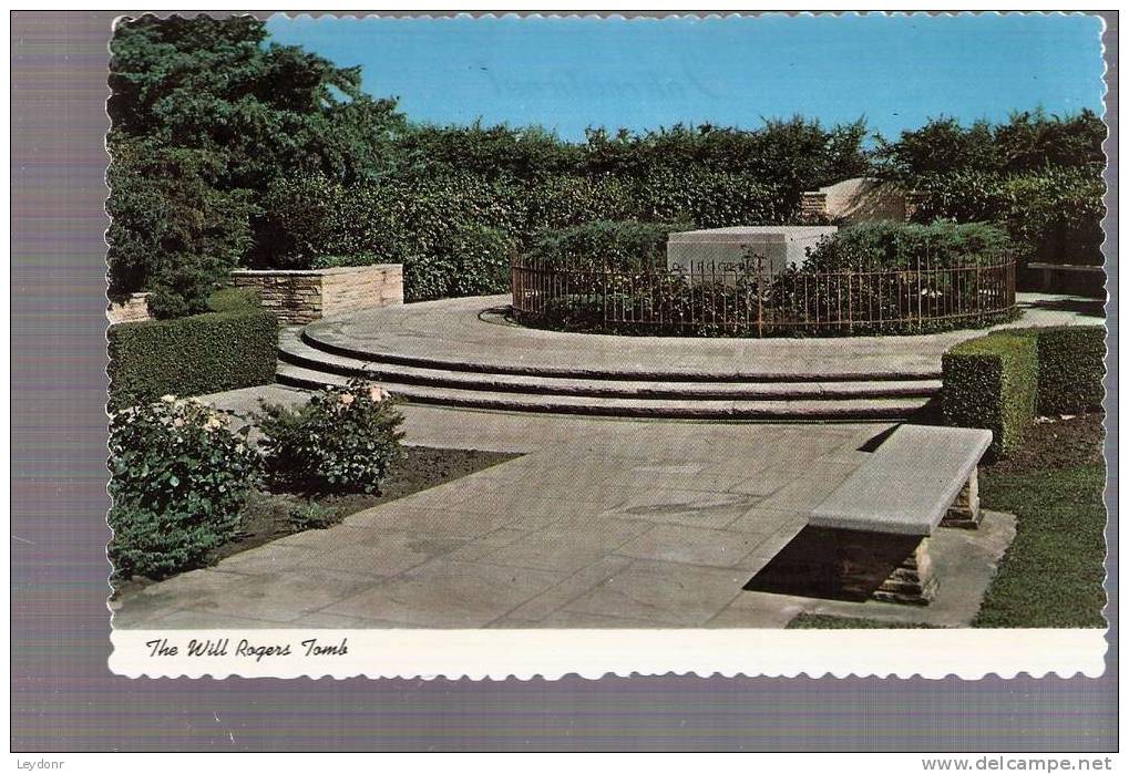 View Of The Will Rogers Tomb, Claremore - Oklahoma - Sonstige & Ohne Zuordnung
