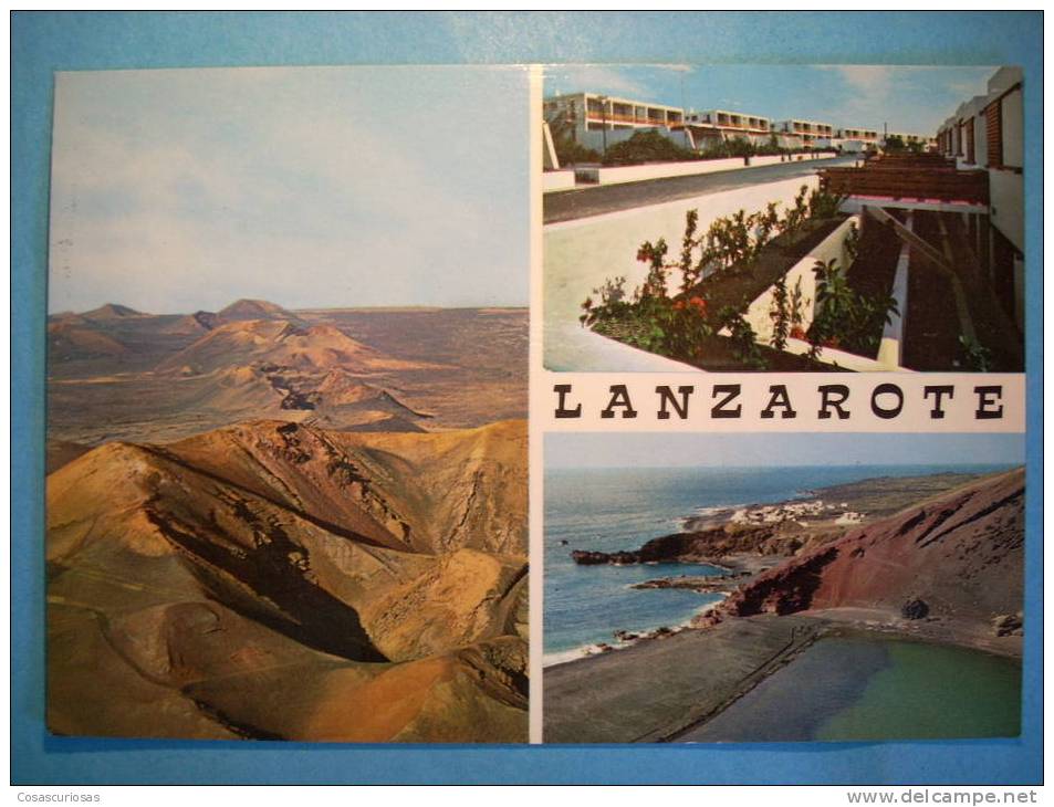 R.4207 CANARIAS CANARY ISLANDS LANZAROTE AÑOS 70 CIRCULADA MIRA MAS POSTALES DE ESTA CIUDAD EN MI TIENDA - Lanzarote