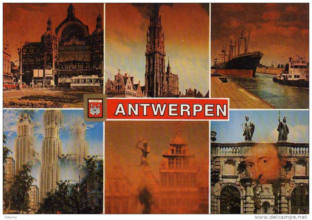 3513   Postal, Antwerpen ( Bélgica) 1985, Post Card - Cartas & Documentos