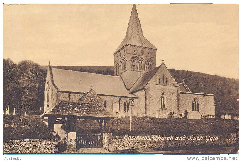 Eastmeon (East Meon) Church And Lych Gate, Emm´s Series Ca 1905-1910 - Autres & Non Classés