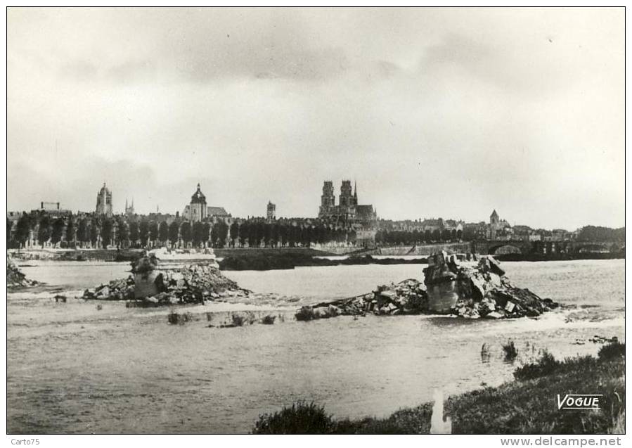 Guerre 39-45 - Ruines Pont Neuf - War 1939-45