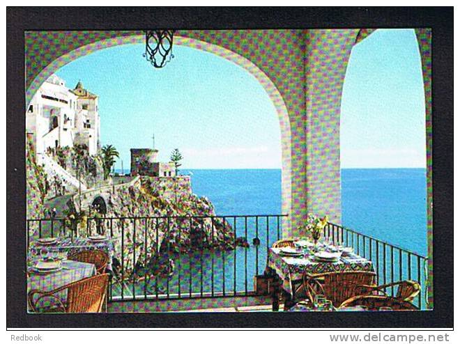 Real Photo Postcard Panorama Dal Terrazzino Dell'Hotel Riviera Almalfi Italy - Ref 297 - Salerno