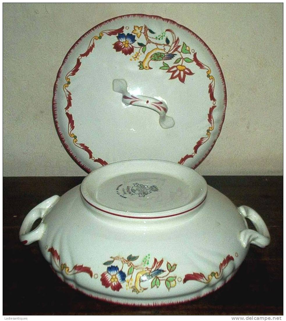 Longwy Huisfleuri - Service - Servies - Longwy (FRA)