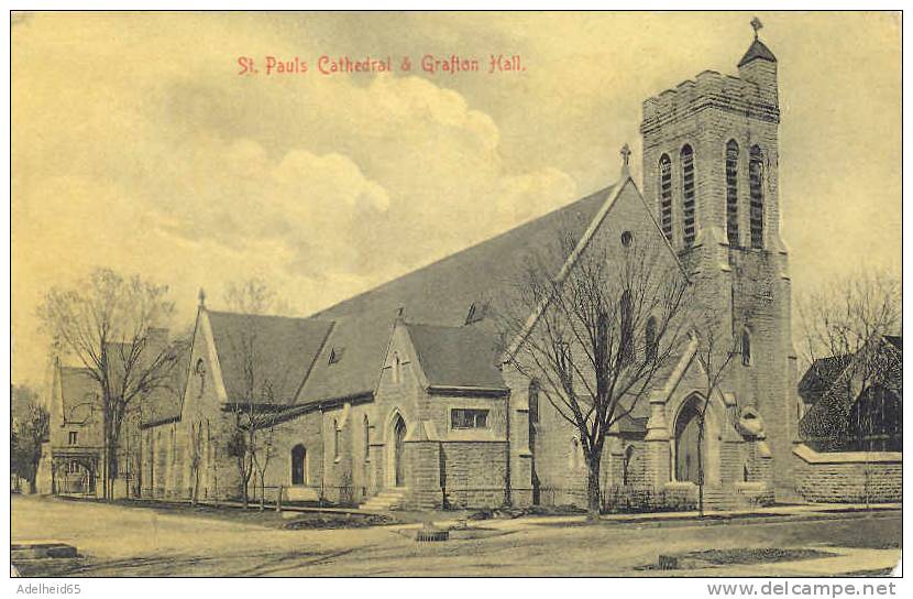 St. Paul's Cathedral & Grafton Hall Ca 1910 Fond Du Lac, WI - Autres & Non Classés