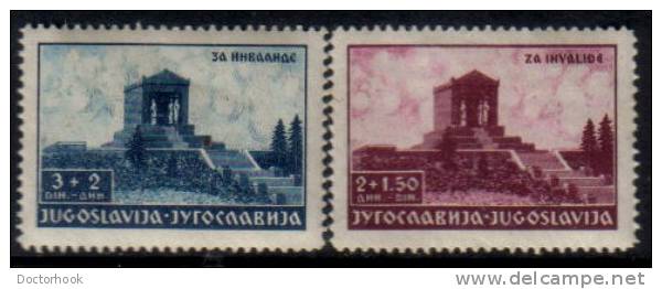 YUGOSLAVIA   Scott #  B 98-101*  VF MINT LH - Ungebraucht