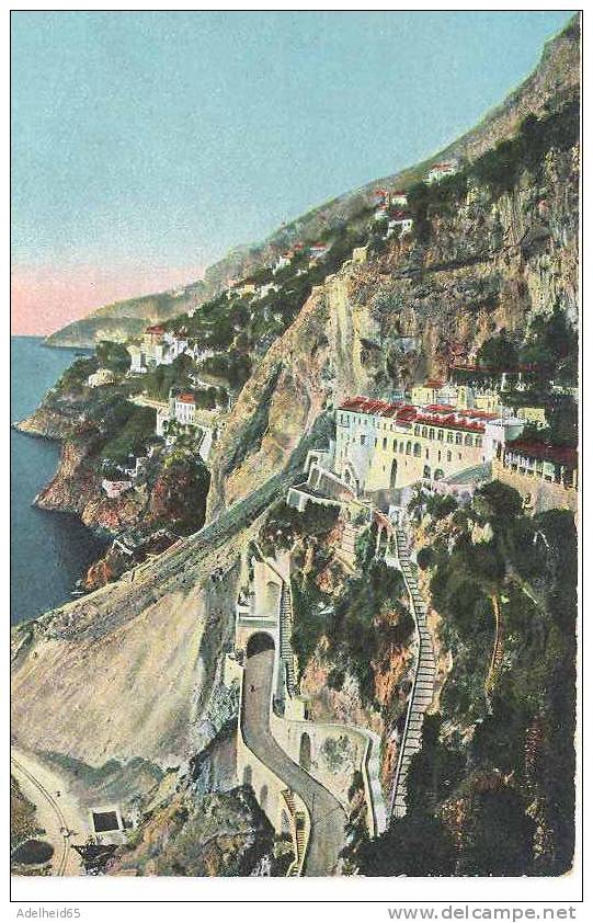 Amalfi, Hotel Del Cappuccini E Via Per Sorrento Ed. Fusco Dipino, Piazza Duomo, Amalfi - Afragola