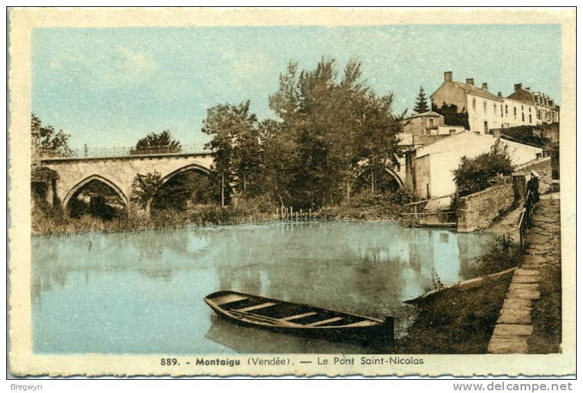 85 - CPA Montaigu - Le Port Saint-Nicolas - Montaigu